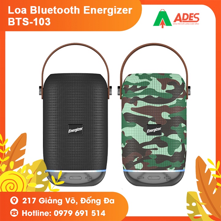 Loa Bluetooth Energizer BTS103 - Bảo Hành Chính Hãng 2 Năm