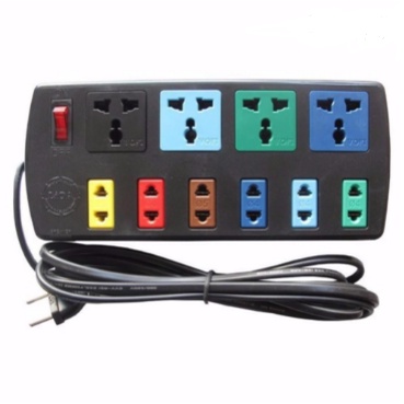 Ổ Cắm Lioa 4D6S32N - 4D6S52N 5 lỗ 3 chấu 5 lỗ 2 chấu.