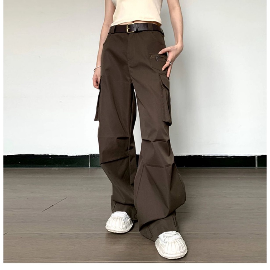 Quần Dài Ống Rộng Phong Cách Hip Hop Đường Phố Thời Trang Mùa Hè Cho Nam Và Nữ