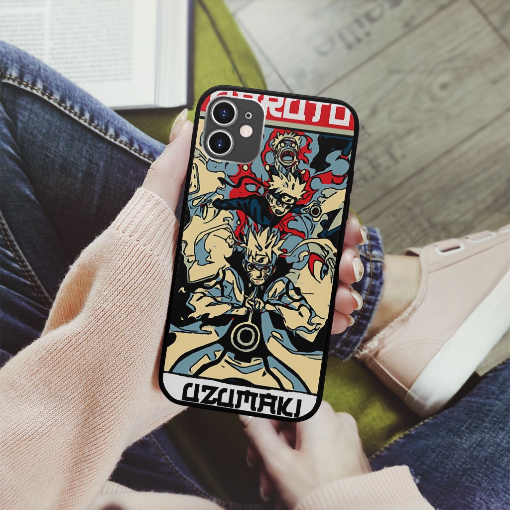 Ốp lưng Naruto tranh vẽ Uzumaki cho IPHONE và SAMSUNG  MANGA00586