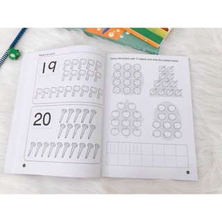 Đồ chơi 3q- Preschool Maths Workbook123