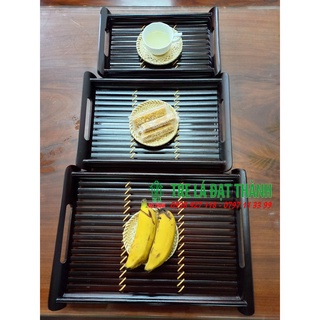 KHAY TRE CHỮ NHẬT CAO CẤP
