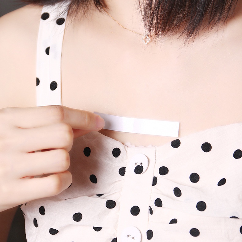 Túi 36 Miếng Dán Cổ Áo Sơ Mi / Váy Lót Trong Suốt Chống Trượt Hai Mặt