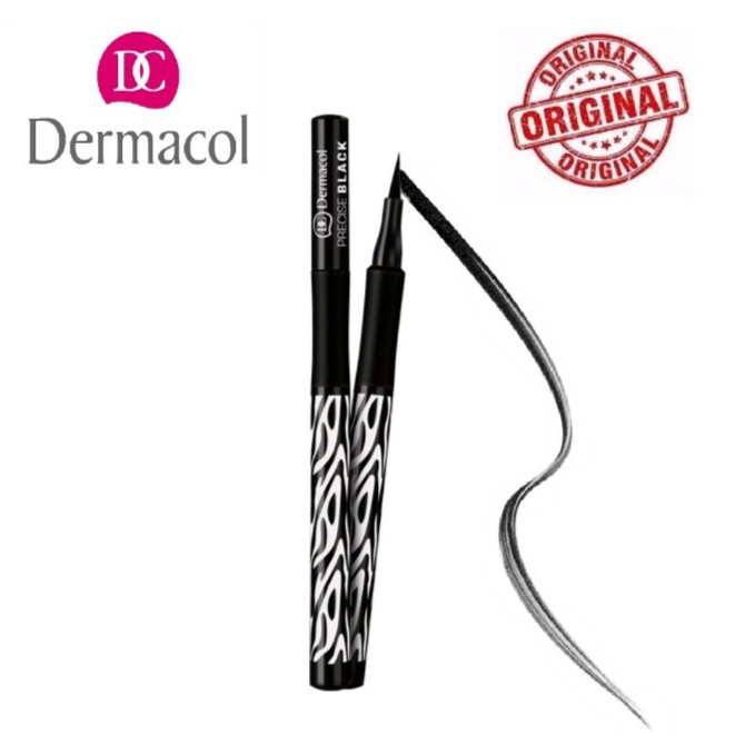 Kẻ Mắt Nước Dermacol Precise Black 2.8ml