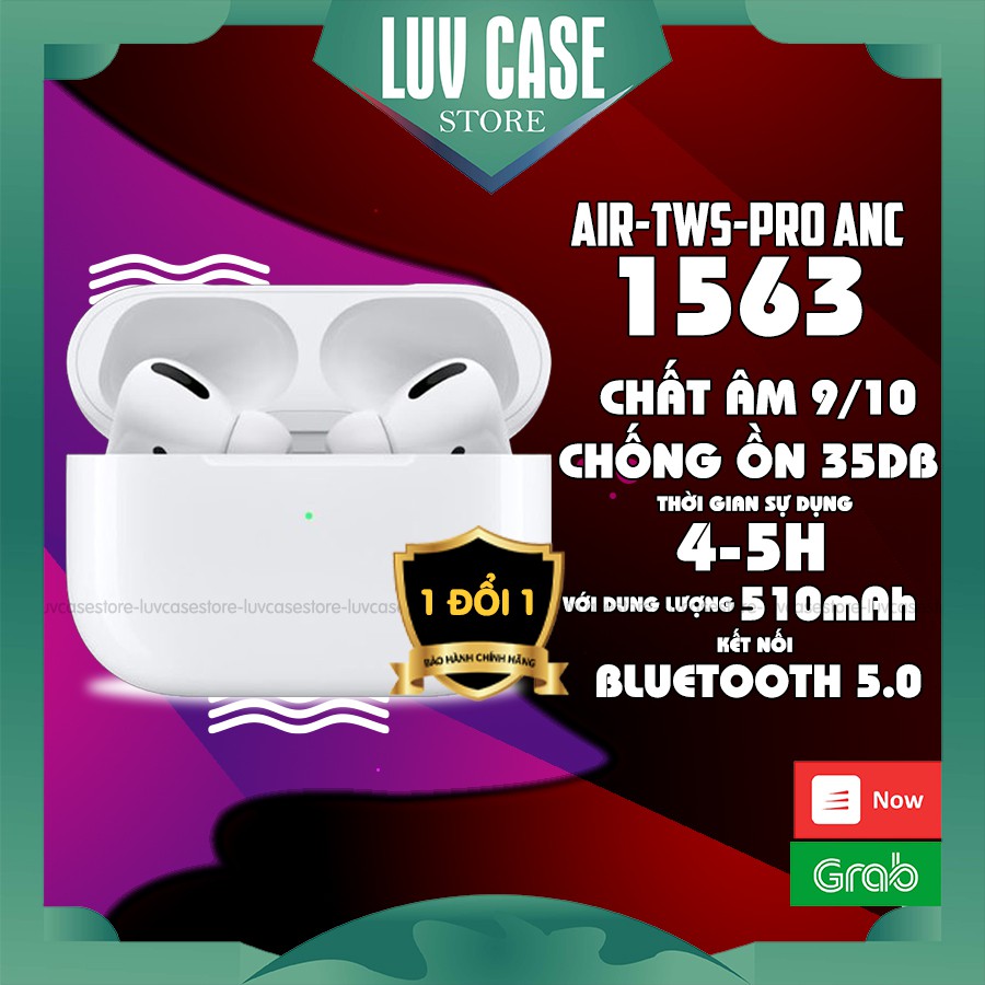 Tai Nghe Bluetooth Không Dây Pro Chống Ồn Chủ Động 35Db Hỗ Văn Louda 1563U - Fix Pin Ảo - ICon - Sạc Không Dây