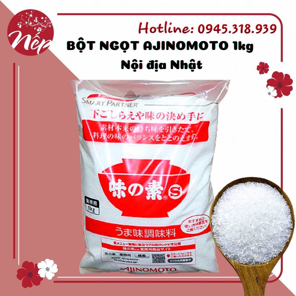 BỘT NGỌT AJINOMOTO 1kg Nội địa Nhật