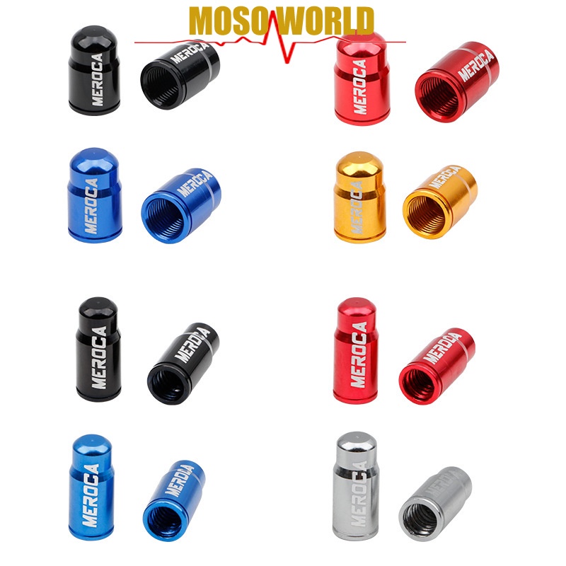 Nắp van xe đạp leo núi MOSOWORLD bằng hợp kim nhôm chống bụi