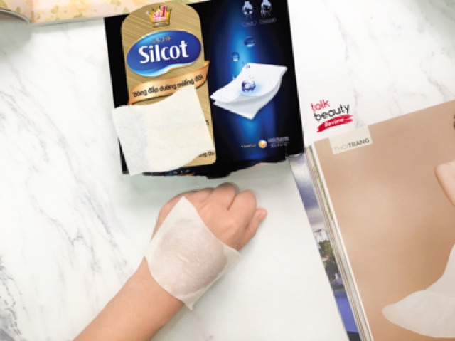 Combo 2 hộp bông Unicharm Silcot lotion mask 40 miếng