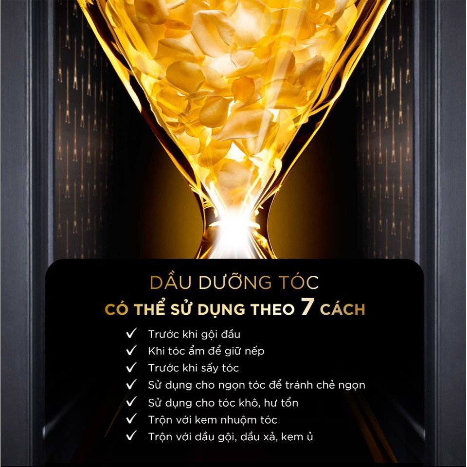 Dưỡng tóc Loreal cao cấp - L'Oreal Elvital Extraordinary Oil chai thủy tinh | BigBuy360 - bigbuy360.vn