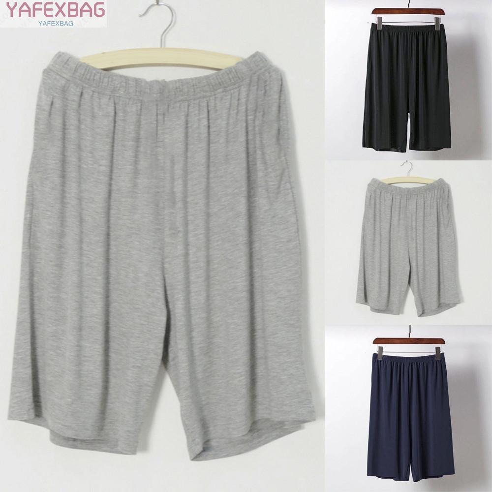 Quần Short Cotton Lưng Thun Siêu Nhẹ Cho Nam Tập Yoga