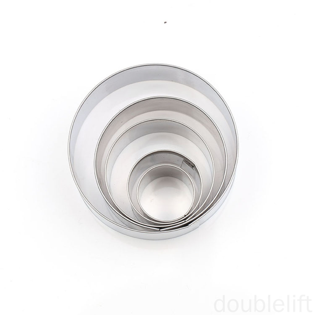 5 khuôn tròn cắt bánh tiện lợi