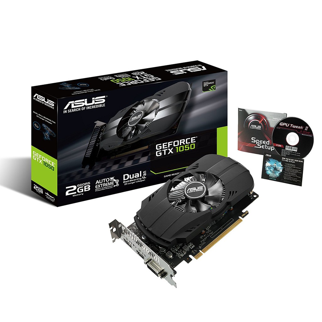 [FREESHIP 99K]_VGA ASUS GeForce GTX 1050 2GB GDDR5 Phoenix (PH-GTX1050-2G)