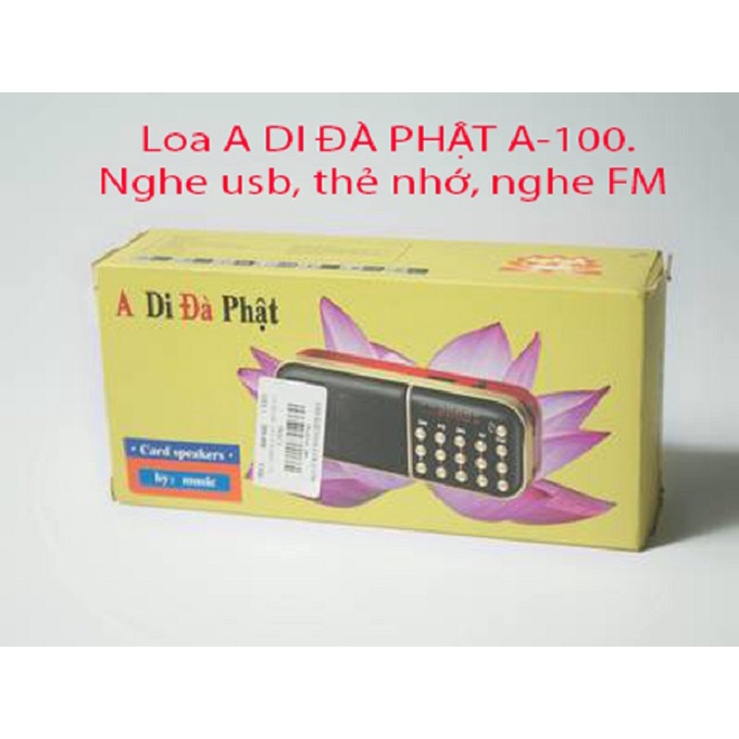 Máy nghe nhạc, kinh phật, đài FM,hỗ trợ thẻ nhớ, USB