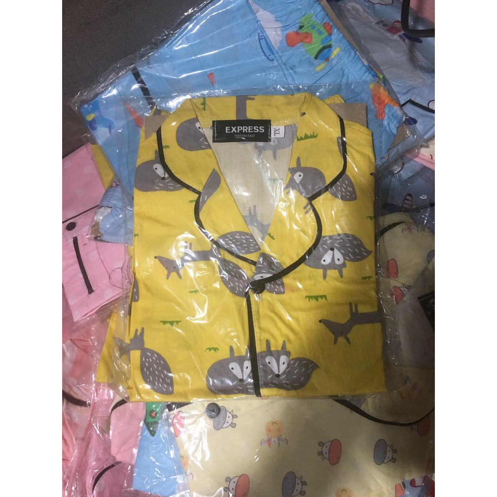 COMBO 2 BỘ PIJAMA BÉ TRAI,GÁI SIZE 12-22KG