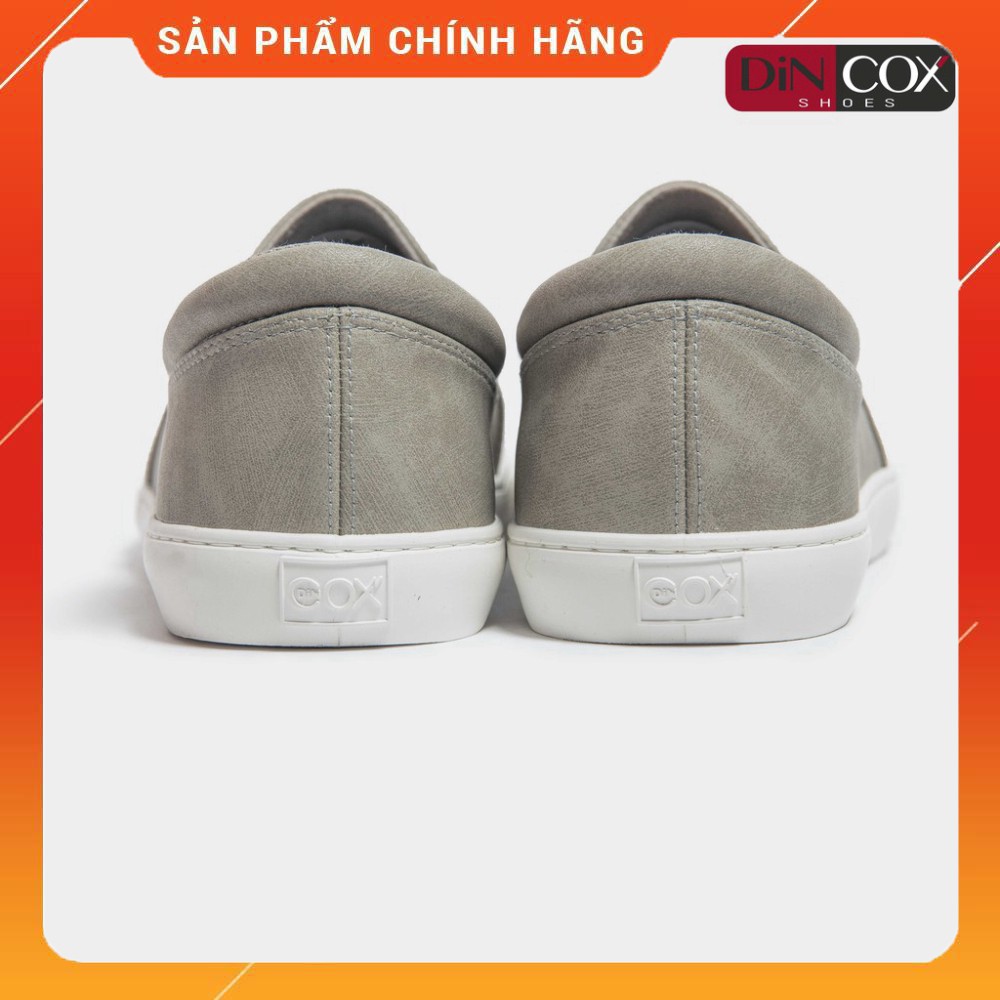 [COX] Giày Lười Sneaker C38 Grey Dincox CHÍNH HÃNG