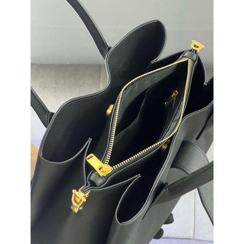 Túi Xách Công Sở Saint Laurent 3 Ngăn Da Thật size 30