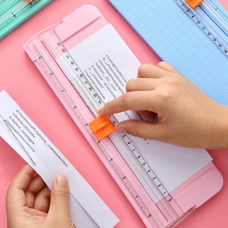 Dụng cụ cắt giấy kích thước nhỏ tiện dụng