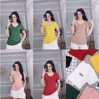 Áo thun thái form rộng hàng bán shop ảnh chụp thật