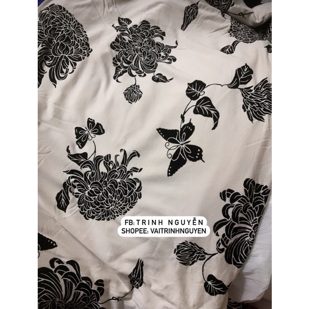 Vải Cotton Lụa (1 mét)