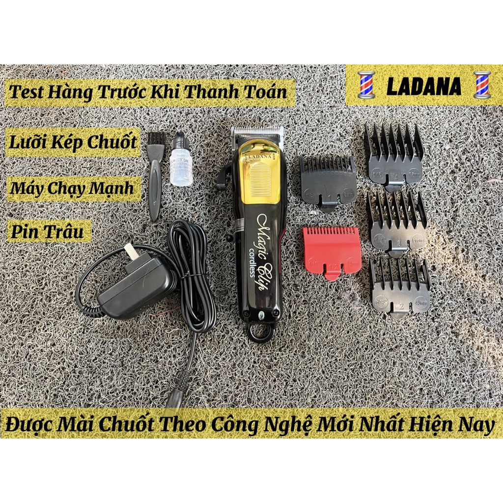 Tông Đơ Cắt Tóc  LADANA  - Đã Mài Chuốt Lưỡi-Hàng Mới Bảo Hành 12 Tháng Lỗi 1 Đổi 1