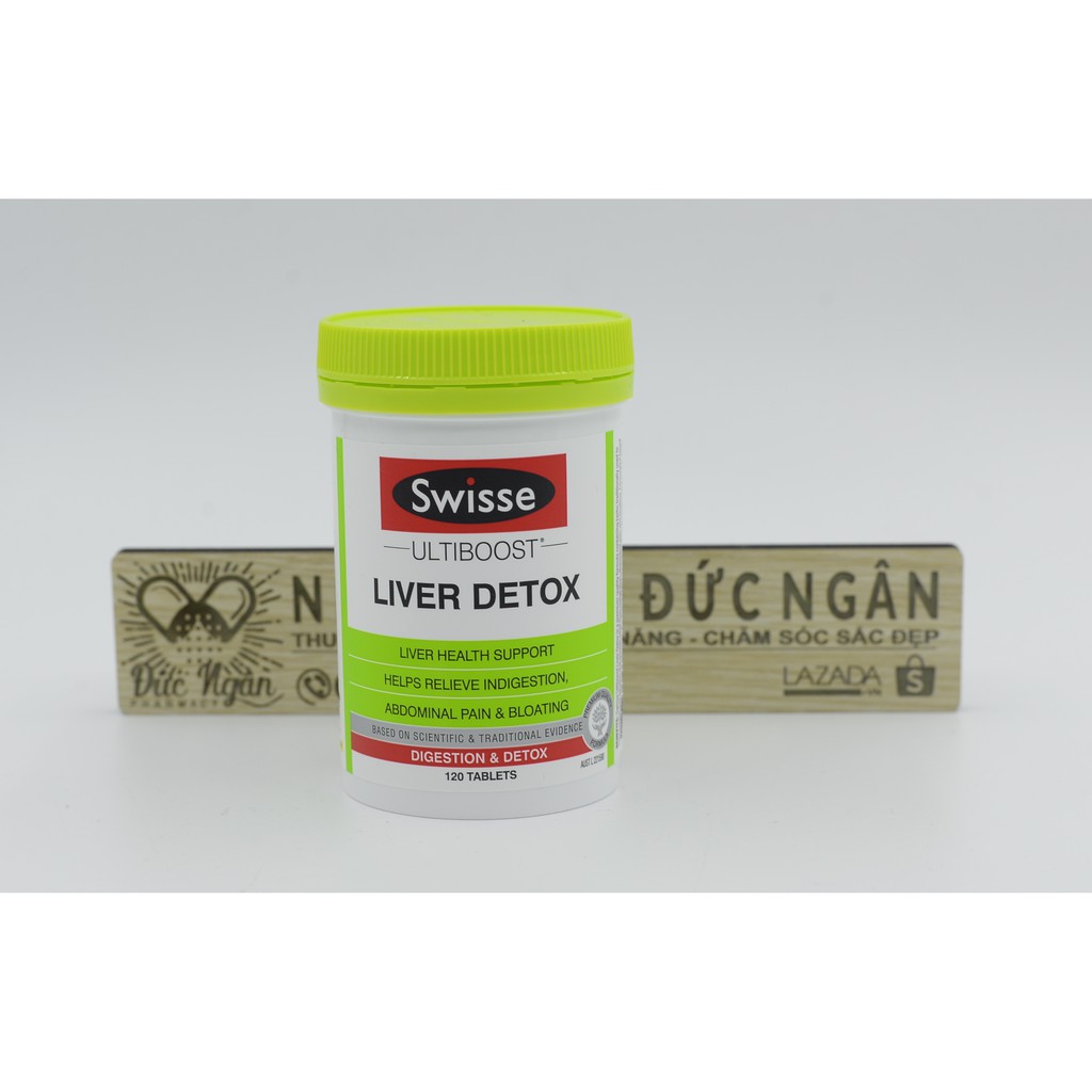 Viên Uống Hỗ Trợ Thải Độc Gan [Úc] Swisse Liver Detox - 120 viên