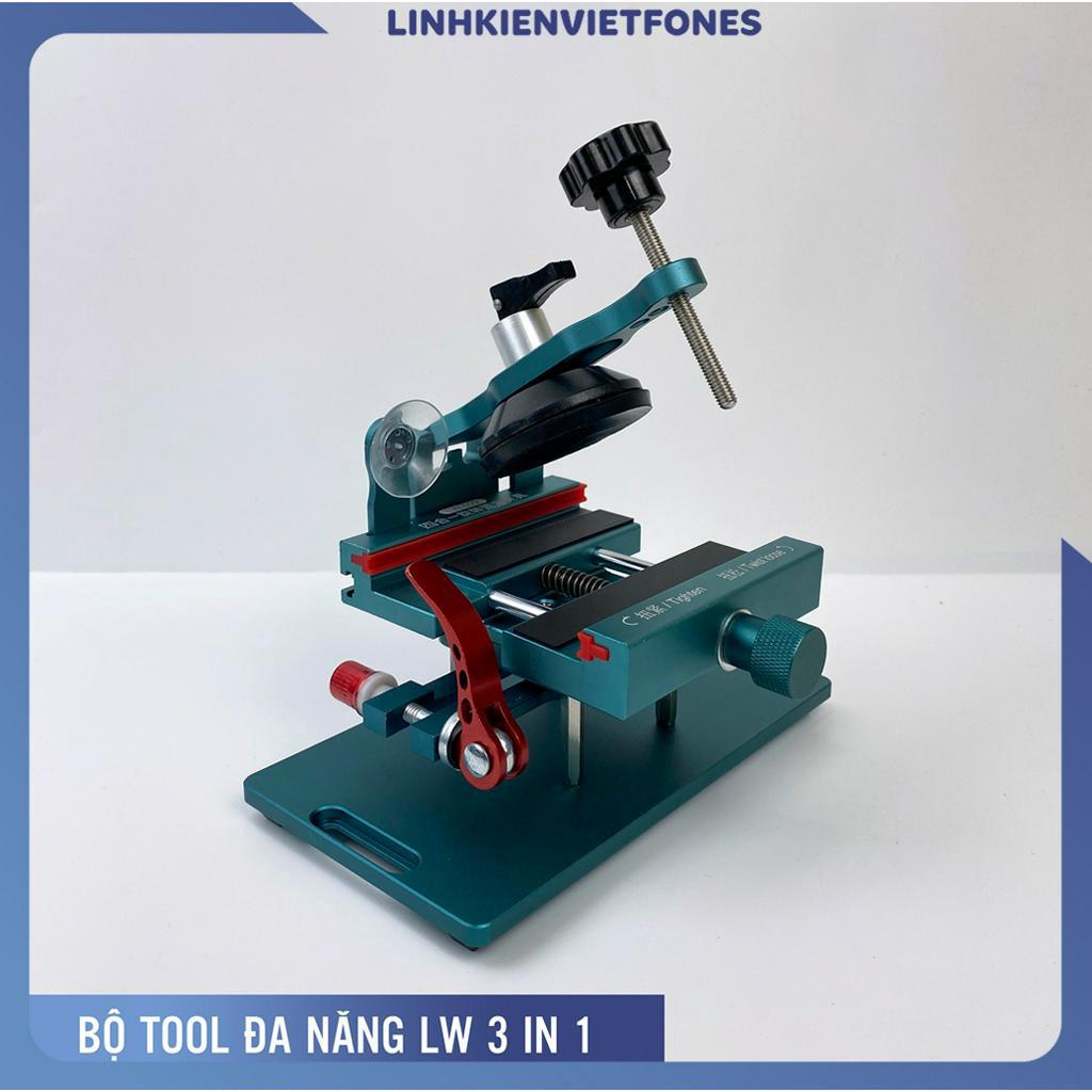 Bộ Tool đa năng LW 4in1 , Giá đỡ - Kẹp thay lưng - tháo màn.