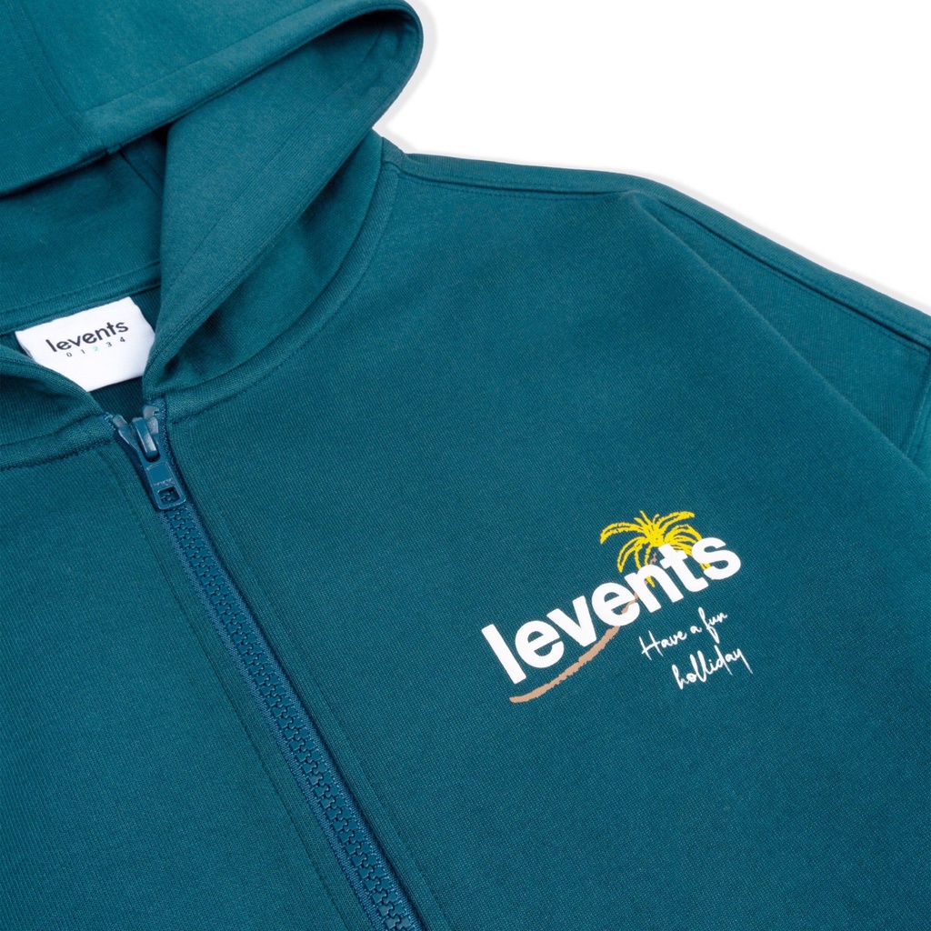 Áo Khoác LEVENTS  &quot;MY ANIMALS&quot; SERIES LION ZIP HOODIE / DARK GREEN