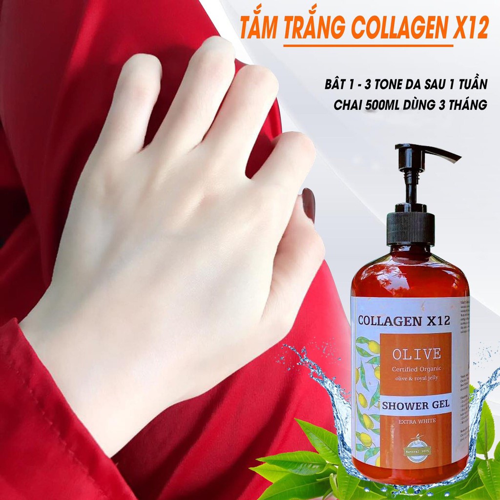 sữa tắm truyền trắng collagen x12 - có check mã vạch | BigBuy360 - bigbuy360.vn