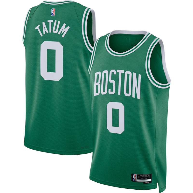 Áo Ba Lỗ Thể Thao NBA Jersey Boston Celtics No.0 Tatum Phiên Bản Kỷ Niệm Plus Size 2022