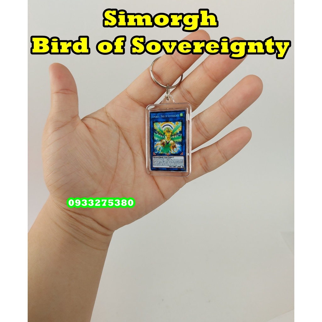 Móc khóa Yugioh - Simorgh Bird of Sovereignty