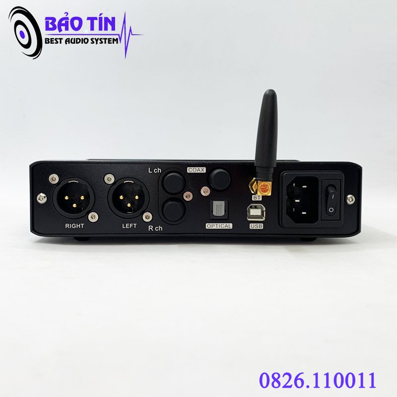 Bộ giải mã DAC Topping EX5 2 CHIP ES9038Q2M ,Bluetooth 5.0 LDAC 32bit 768kHz DSD512 tặng dây quang Liton Mỹ