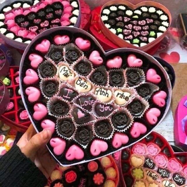 Socola valentine mẫu 1 24