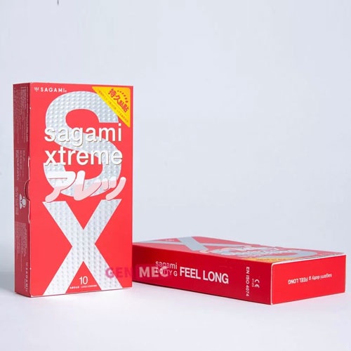 Bao cao su sagami Xtreme Feel Long gân gai siêu mỏng cao cấp - LOVE TOUCH - CHE TÊN SẢN PHẨM
