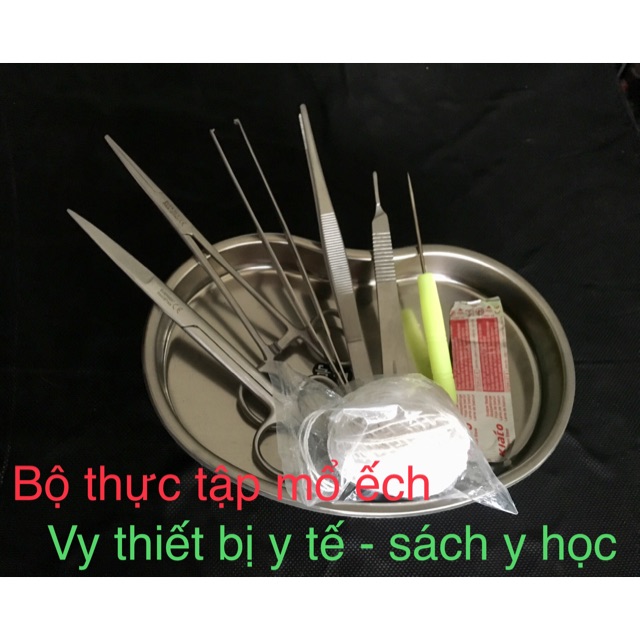 Bộ thực tập mổ ếch dành cho các bạn sinh viên Y.