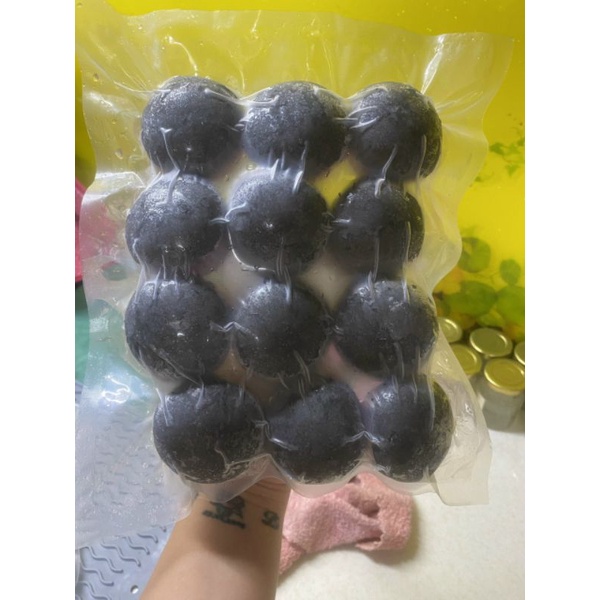 BÁNH BAO THAN TRE NHÂN TRỨNG MUỐI 12cái.