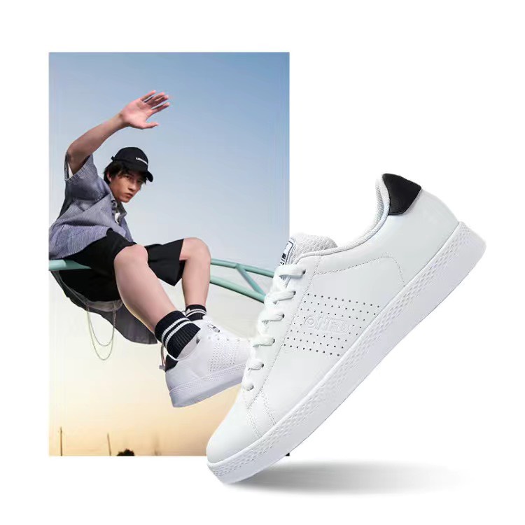 ORDER giày nam chính hãng 361 trắng gót xanh