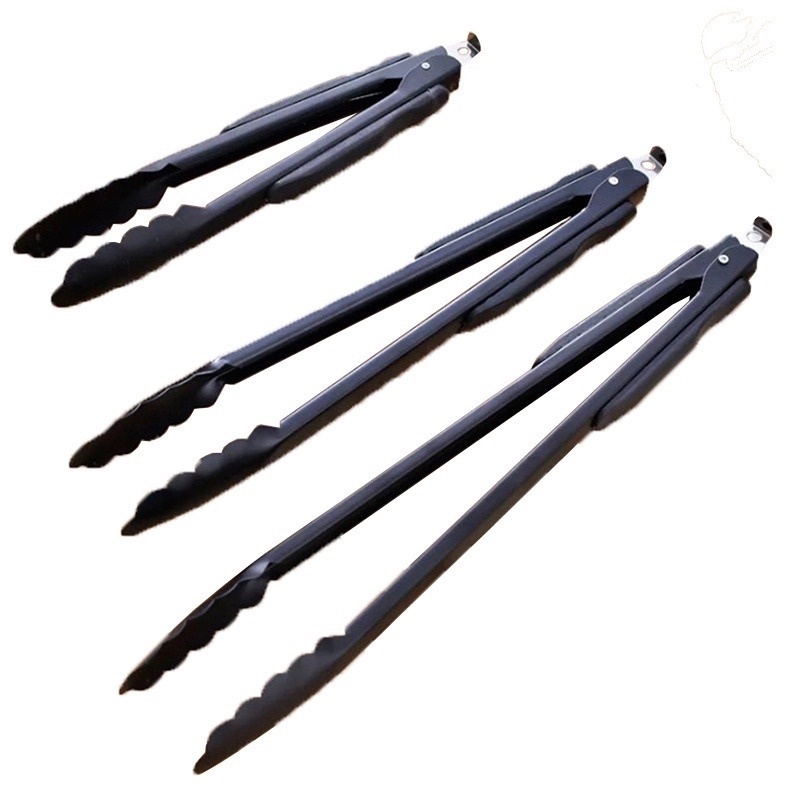 Kẹp gắp thức ăn bằng thép không gỉ chống dính đa năng 9/12/14 Inch