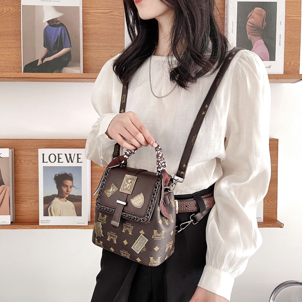 Balo đeo chéo thời trang Hàn Quốc 2022 dành cho nữ