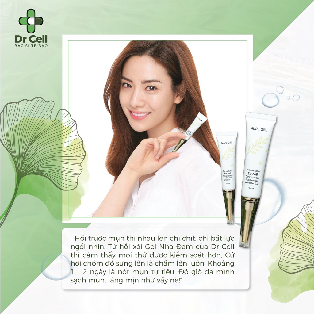 Gel chấm mụn ALOE GEL DRCELL 15g