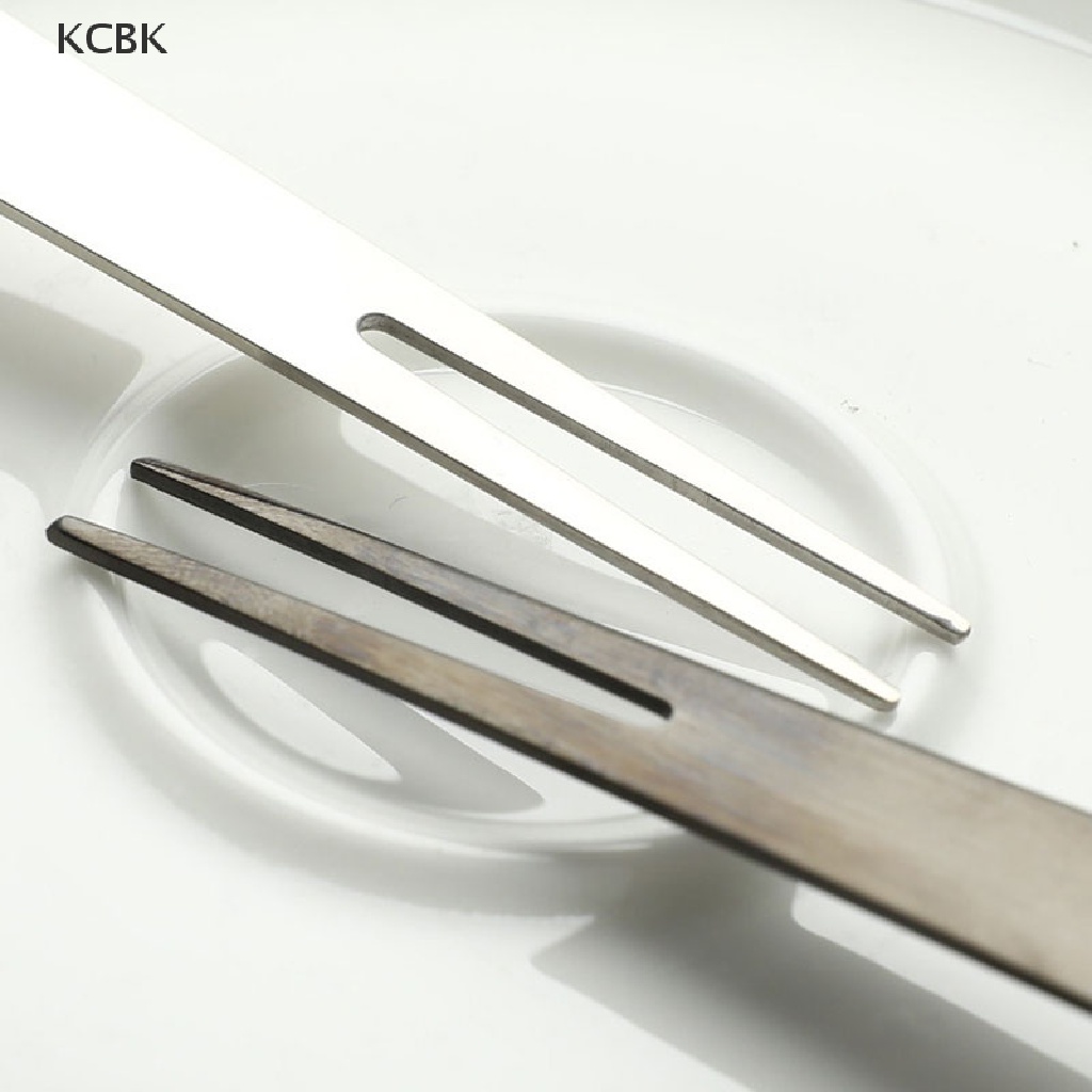 Nĩa Ăn Tráng Miệng 2 Trong 1 Bằng Thép Không Gỉ