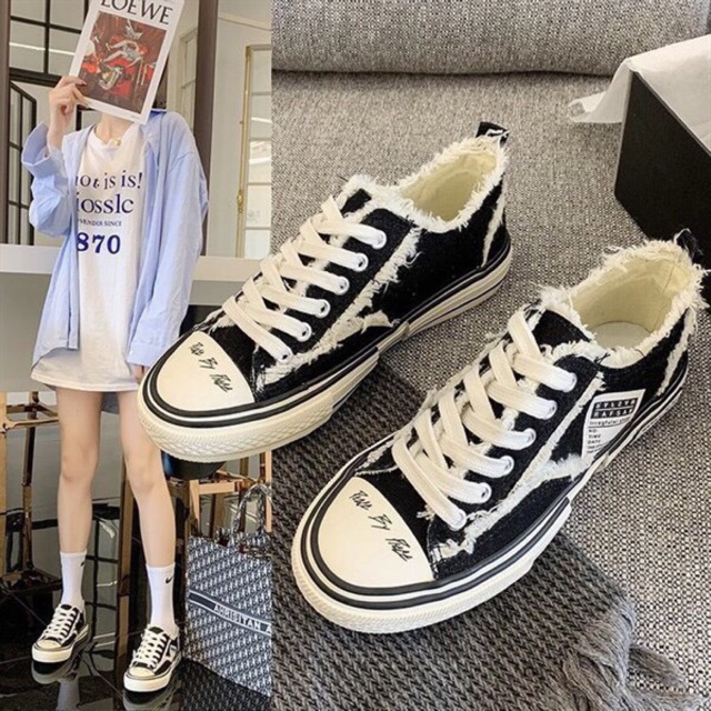 Giày thể thao nữ mã 5555 rách | BigBuy360 - bigbuy360.vn