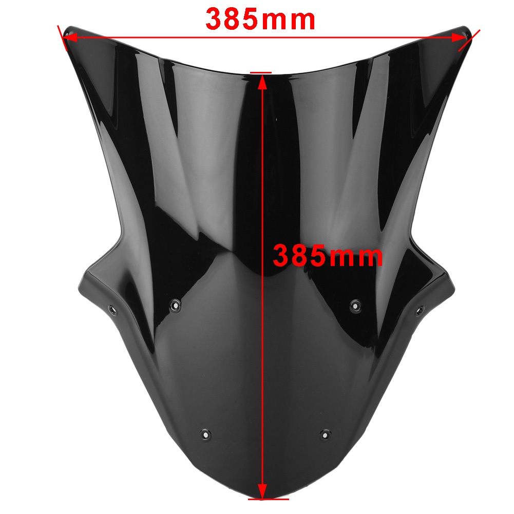 Kính Chắn Gió Đôi Bằng Nhựa ABS Chuyên Dụng Cho Xe Mô Tô Kawasaki Ninja ZX10R 2011 2012 2013 2014 2015 ZX-10R