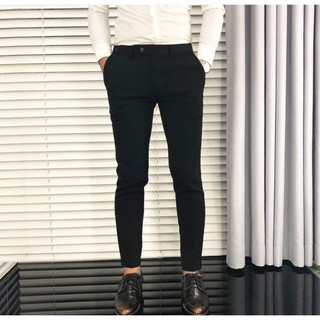 [Chỉ 3 ngày SALE SỐC] Quần âu nam đen ống côn,quần tây nam vải không nhăn không xù | BigBuy360 - bigbuy360.vn