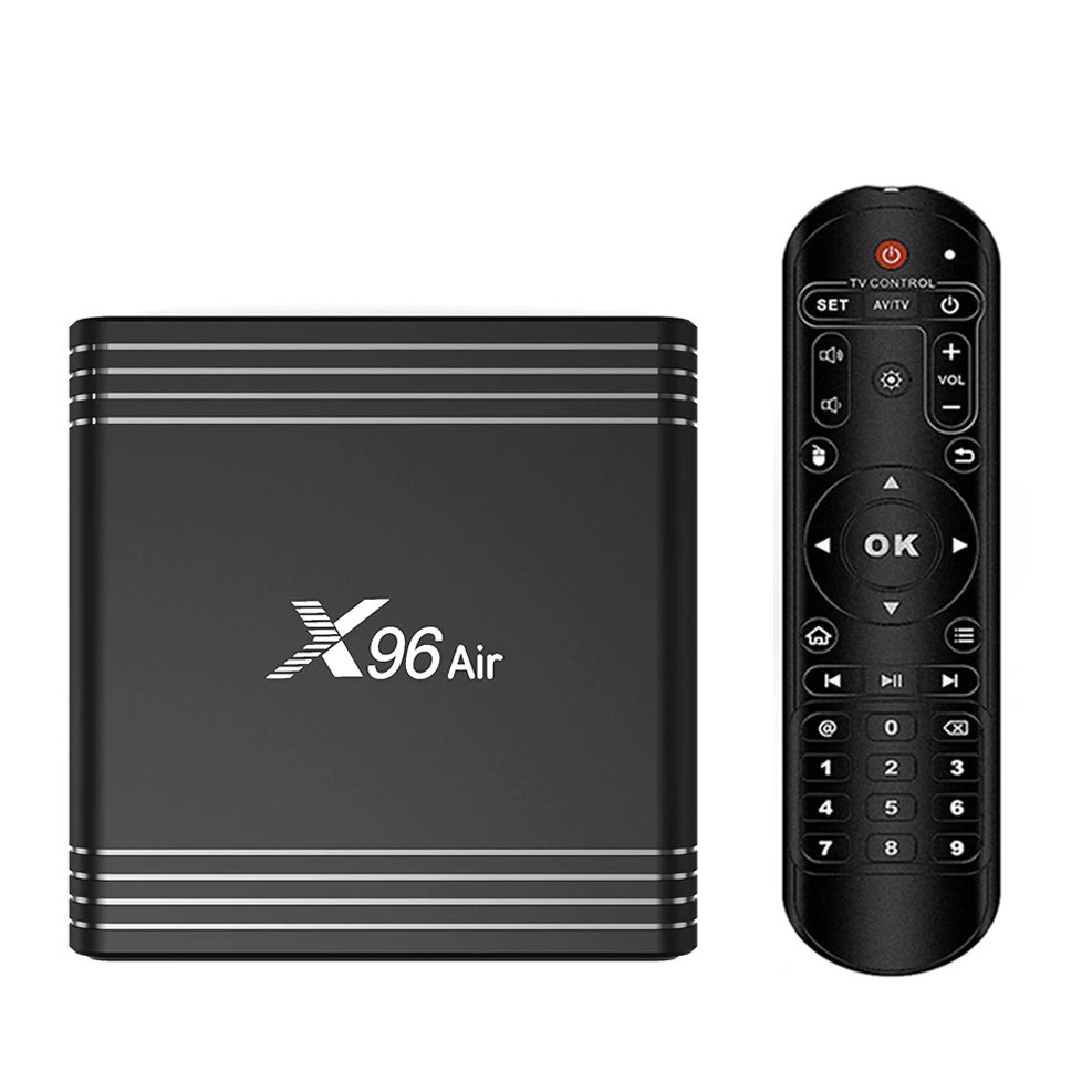 Android TV Box X96 Air, S905X3, 4GB Ram, Rom 32GB, Android TV 9, Wifi Dual Band Mu-Mimo, Bluetooth 4.1, mạnh mẽ, đa năng