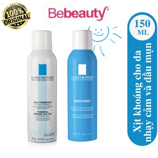 Nước Xịt Khoáng LA ROCHE-POSAY cho da nhạy cảm và da dầu mụn