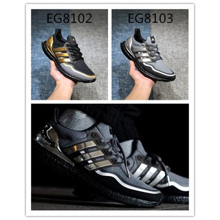 Giày chạy bộ thể thao thông thường Adidas Ultra Boost 2.0 Vàng / Bạc EG8102 EG8103