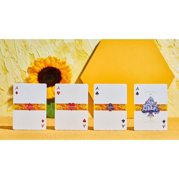 Bài Mỹ ảo thuật bicycle USA cao cấp: Van Gogh ( Sunflowers Edition) Playing Cards