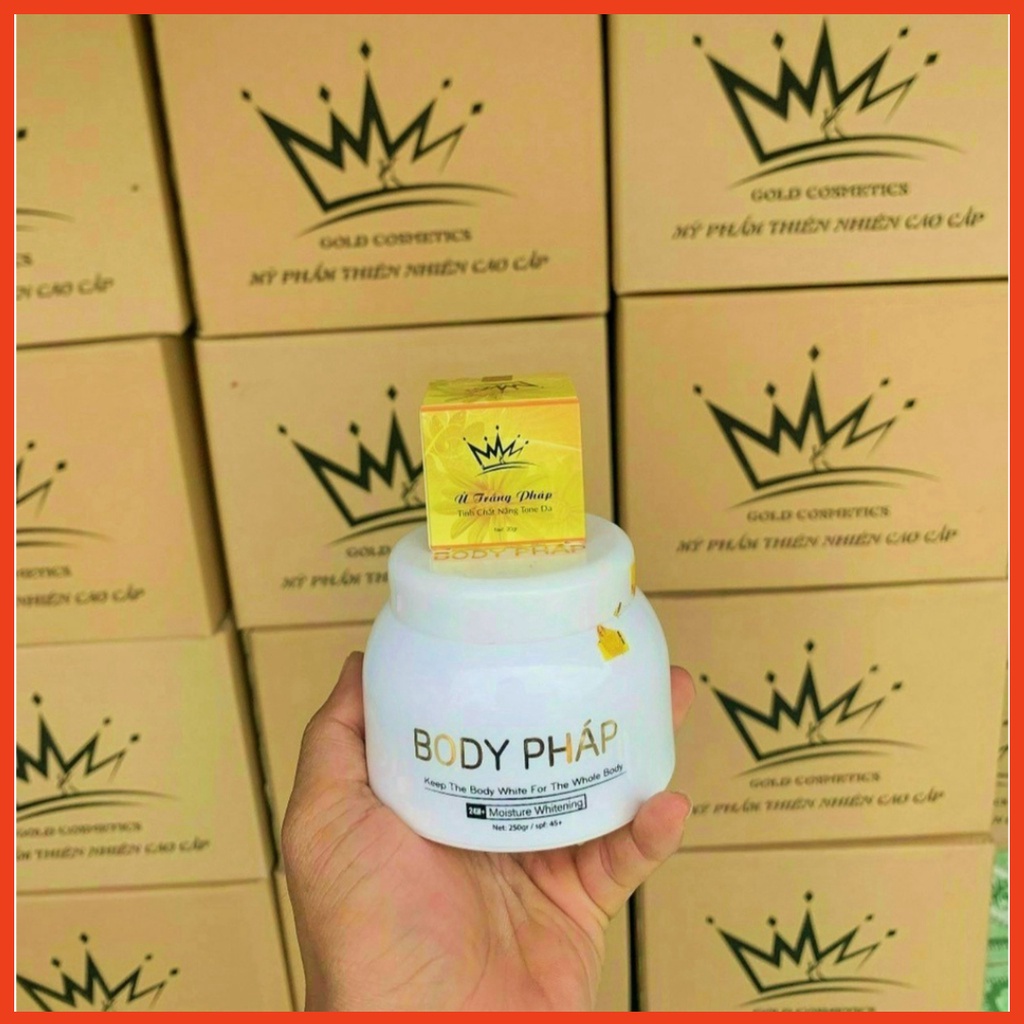 Kem Body Pháp (Tặng Kèm Ủ Trắng Pháp)
