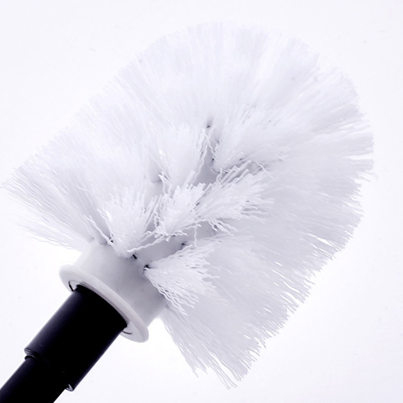 Bộ Bàn Chải Chà Toilet Lông Mềm Gắn Tường