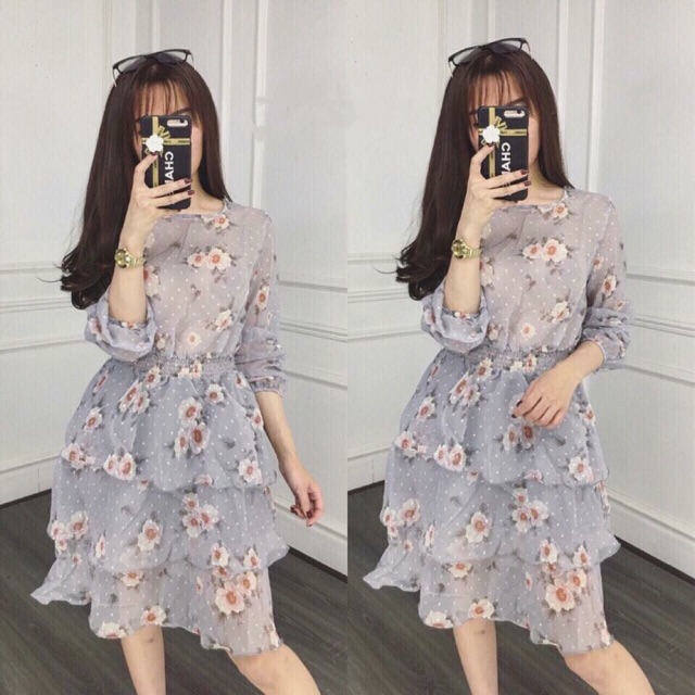 Đầm von bi tay lỡ 